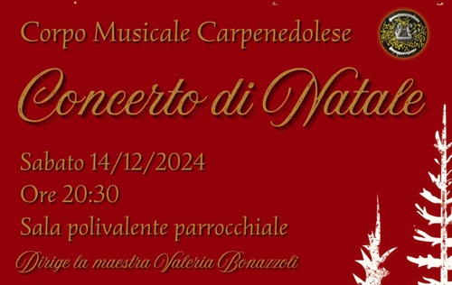 Concerto di Natale del Corpo Musicale Carpenedolese