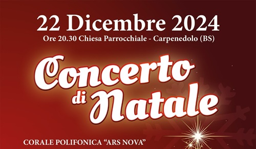 Concerto di Natale della Corale Polifonica "Ars Nova"