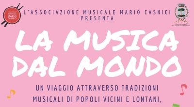 LA MUSICA DAL MONDO - Laboratorio di giochi e musica per bambini dai 5 agli 8 anni