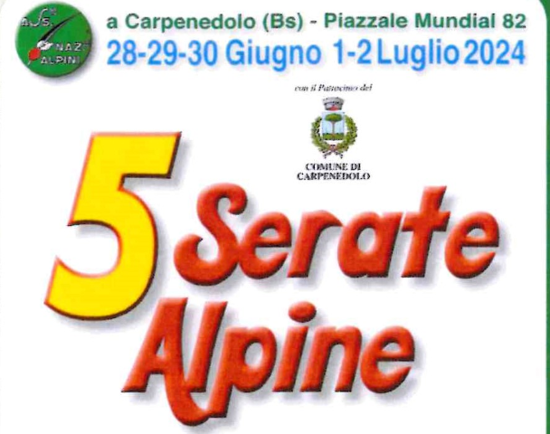 5 Serate Alpine